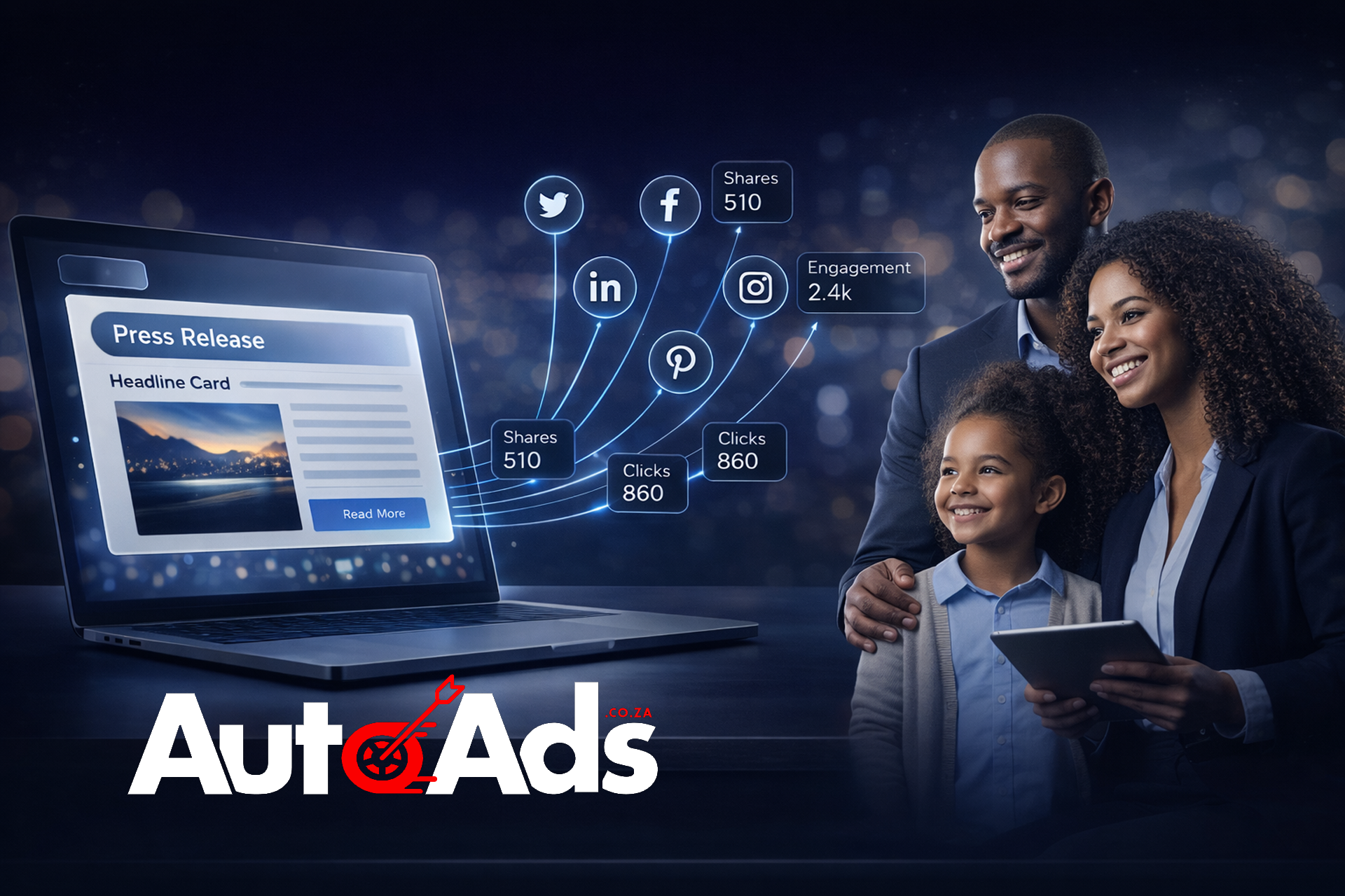 Autoads socialmedia distribution